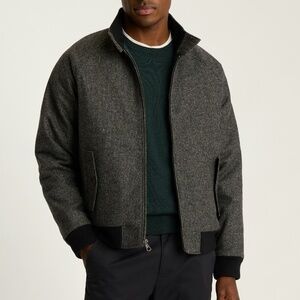 Bonobos Italian Wool Harrington Jacket